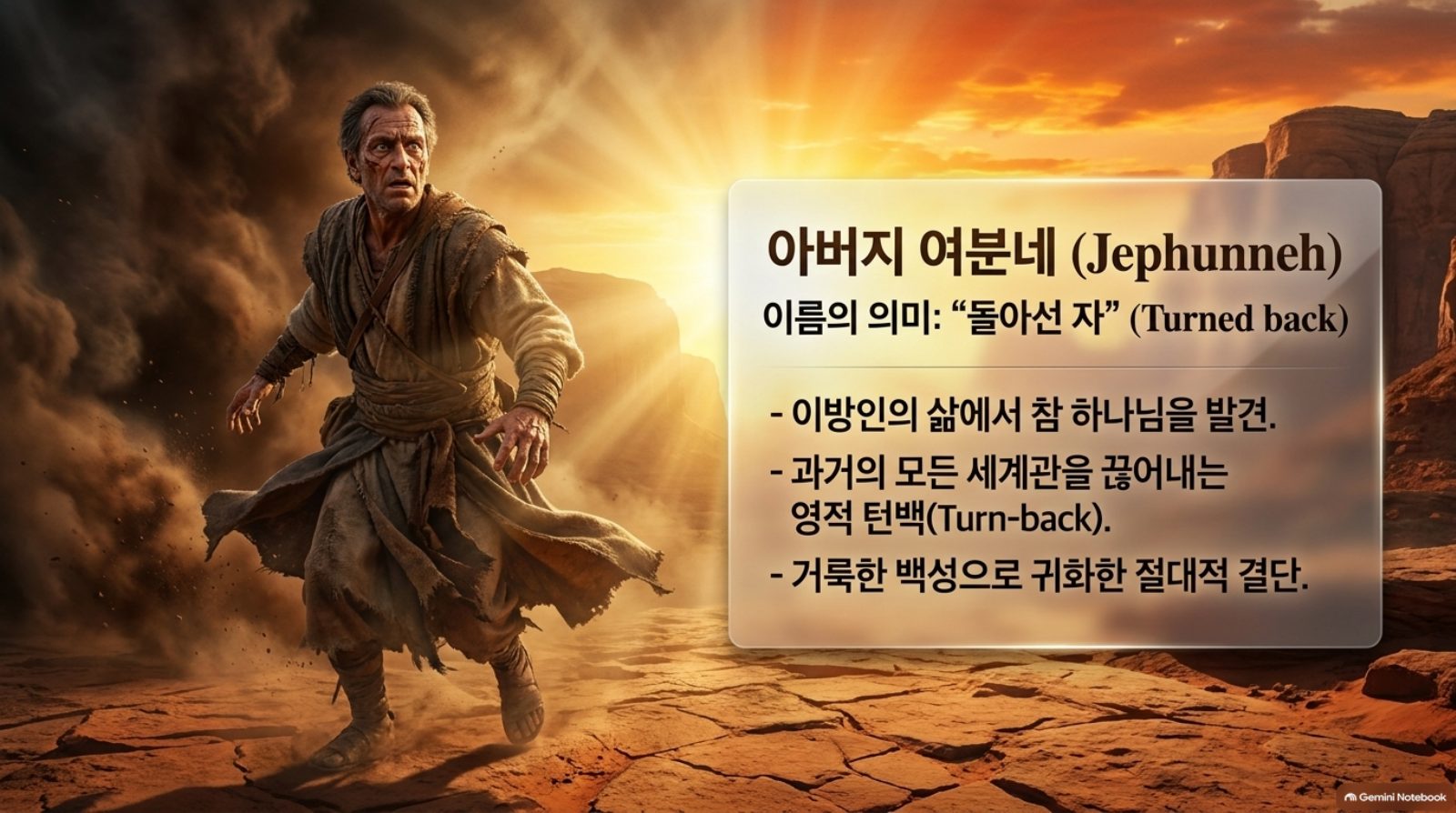 아버지 여분네 — 돌아선 자
