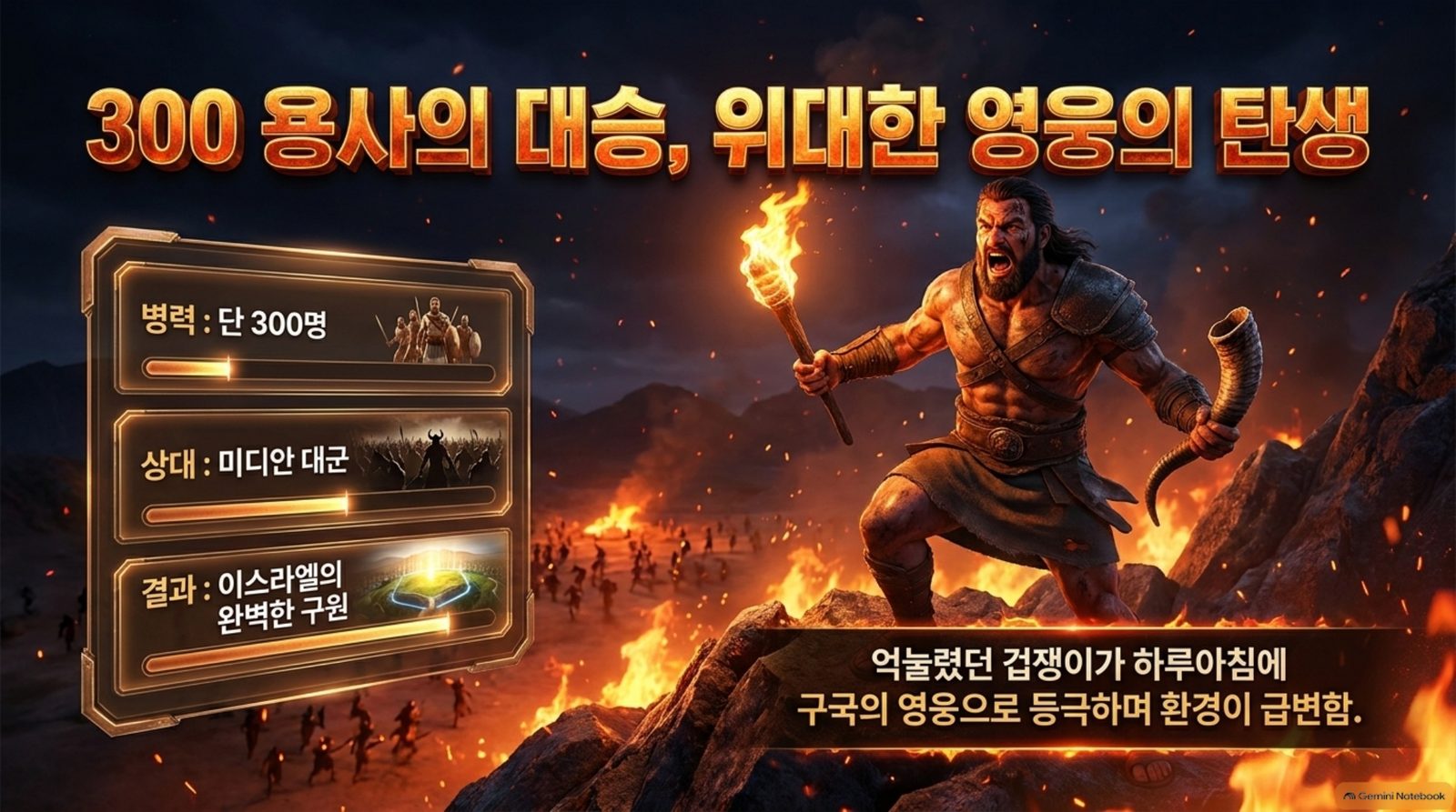300 용사의 대승 슬라이드
