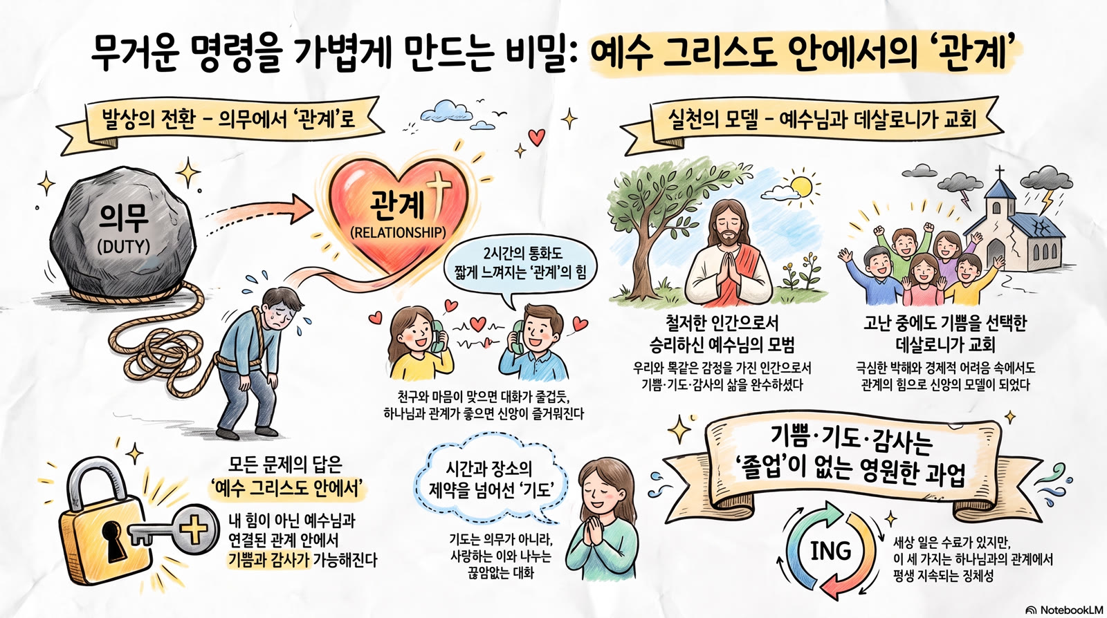 예수 그리스도 안에서(관계) — 무거운 명령을 가볍게 만드는 비밀